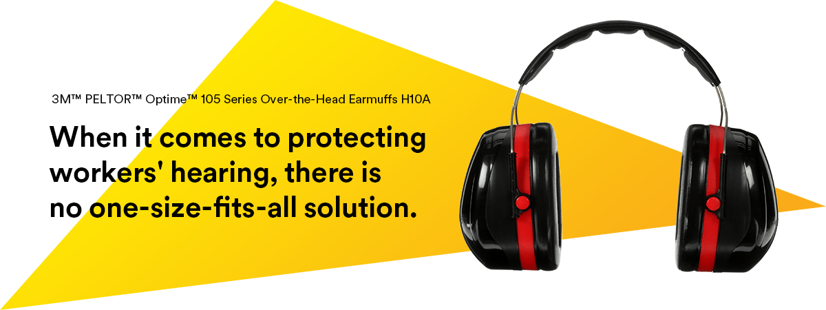3M™ PELTOR™ Optime™ 105 Earmuffs, Over-the-Head, H10A - Image 10